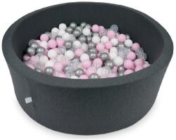  Grafitszürke labdamedence 110x40cm