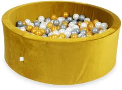  Sárga arany velvet labdamedence 110x40cm