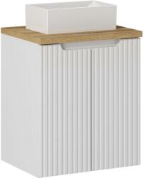 Comad Készlet szekrény Comad Nova White NOVA WHITE 82-50-2D, mosdótál Comad Gaja UN-GAJA35-SW 78570A(35), NOVA OAK A 89-50
