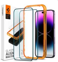 Spigen Edzett üveg Spigen tR Align Master for Apple iPhone 14 Pro Max, 2 darab (AGL05204)