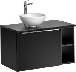 Comad Készlet szekrény Comad Santa Fe Black SANTA FE BLACK 82-60-B-2S, mosdótál Comad Domi UN-DOMI-MW 78249MW, SANTA FE BLACK 89-80-B, SANTA FE BLACK 81-01-A