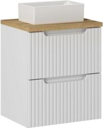 Comad Készlet szekrény Comad Nova White NOVA WHITE 82-50-2S, mosdótál Comad Gaja UN-GAJA35-SW 78570A(35), NOVA OAK A 89-50