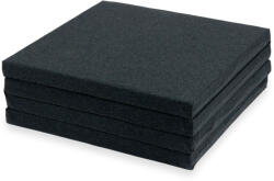  Négyzet alakú szivacs játszószőnyeg grafitszürke