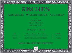 ARCHES Watercolour Cold Pressed Скицник 20 23 x 31 cm 300 g (A1795060)