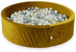  Sárga arany velvet labdamedence 130x30cm