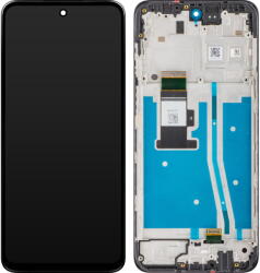 Motorola Piese si componente Display cu Touchscreen Motorola Moto G53, cu Rama, Negru, Service Pack 5D68C22150 (5D68C22150)