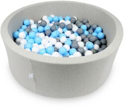  Világosszürke labdamedence 110x40cm