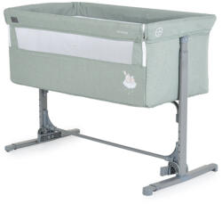 Moni Mystery babaöböl hintázós - zöld - pepita