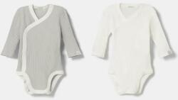 United Colors of Benetton pamut baba body 2 db 3FMG0B00Q - szürke 62