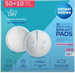  Canpol babies easystart öntapadós eldobható melltartóbetét 60db - babyland-shop