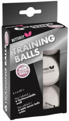 Butterfly Set 6 mingi antrenament tenis de masa Butterfly, albe, 40+ (85140)