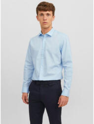 JACK & JONES Cu mânecă lungă Cămașă în Linie ingusta Albastru cașmir 12187222 (12187222)