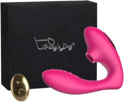 Tracy's Dog 2 - léghullámos 2in1 vibrátor (pink) (6972725980698) - bujaalmok