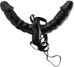 Pipedream Felcsatolható dupla vibrátor (fekete) - Fetish (05308240000)