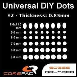 Corepad Skatez DOTS - Universal DIY Dots 0.85mm egértalp kit (CSD0020) - gamerslife