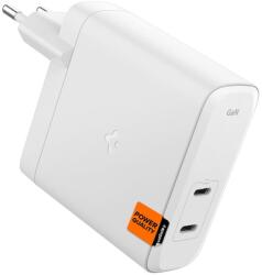 Hálózati Töltő / Töltőfej Spigen Arcstation Pro Gan-1402 2-port Network Charger 140w White