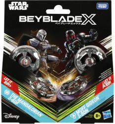 Bey Blade Beyblade X Star Wars Pachet Duo The Mandalorian 3-60f Si Moff Gideon 3-80n (G0279_F9589)