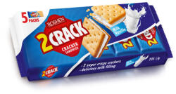 ROSHEN 2Crack tejes-vaníliás krémmel töltött keksz - 235g - koffeinzona