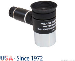 Levenhuk Meade 4000 sorozatú 12 mm 1, 25" MA vezeték nélküli, megvilágított hajszálkeresztes, asztrometriai szemlencse (-71825)