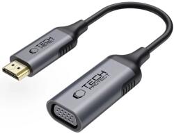 Tech-Protect UltraBoost адаптер HDMI към VGA Full HD 60Hz черен (5906302321827)