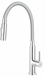 FERRO Zumba SLIM Zuhanyváltós Flexibilis Csaptelep - Szürke