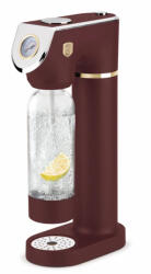 Berlinger Haus BH/8555 Leonardo Collection szódagép, 2 palackkal, barométer, univerzális CO2 patron (nem tartozék), bordó (BH/8555)