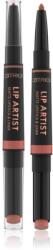 Catrice Lip Artist Matte Lipstick & Liner ruj + creion contur pentru buze cu efect matifiant culoare 010 Always Together 1.74 g