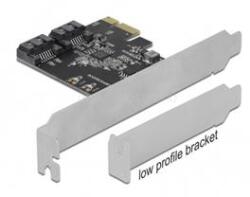 Delock PCI-E Bővítőkártya 2x SATA 6GB/s port (DL90431) (DL90431)