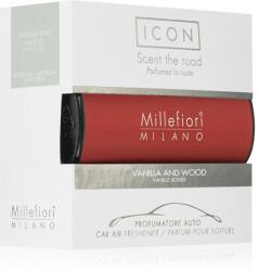 Millefiori Icon Vanilla & Wood parfum pentru masina 1 buc