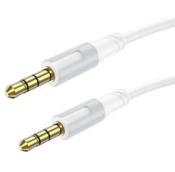 BOROFONE Cablu Audio Borofone 3.5mm - 3.5mm BL19 Creator 1m Alb