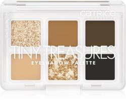 Catrice Tiny Treasures szemhéjfesték paletta árnyalat 010 Everyday Essentials 4.2 g