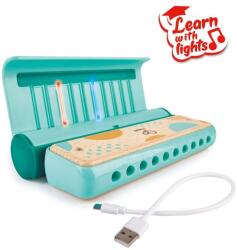 Hape Jucarie din lemn - Instrument Harmonica electrica (muzicuta) (E0623A) - ookee