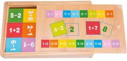 Woodyland Jucarie din lemn - Invatam matematica, adunare si scadere (90898)