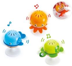 Hape Jucarie din lemn - Zdranganitoare cu animale marine (E0330A)