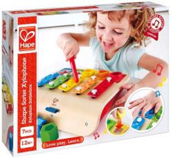 Hape Jucarie din lemn - Xilofon cu puzzle (E0334B) - ookee