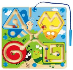 Hape Jucarie din lemn - Labirint magnetic insecte (E1709B)