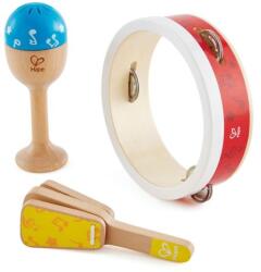 Hape Jucarie din lemn - Set de percutie junior (E0615A) - ookee