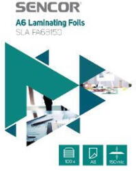 Sencor Folie de laminat SLA FA6B150 Pungi de laminare A6 (SLA FA6B150) - vexio