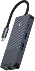 Rapoo UCM-2004 csatlakozókártya/illesztő HDMI, RJ-45, USB 3.2 Gen 1 (3.1 Gen 1), USB C-típus (11412)