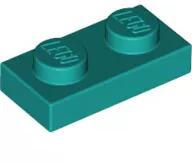 LEGO® 3023c39 - LEGO sötét türkiz lap 1 x 2 méretű (3023c39)