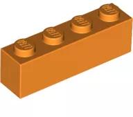 LEGO® 3010c4 - LEGO narancssárga kocka 1 x 4 méretű (3010c4)