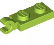 LEGO® 63868c34 - LEGO lime lap 1 x 2 méretű, klipsszel a végén (63868c34)