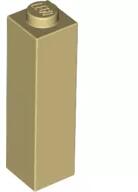 LEGO® 14716c2 - LEGO világos krémszínű (tan) kocka 1 x 1 x 3 méretű (14716c2)