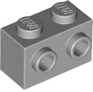 LEGO® 11211c86 - LEGO világosszürke kocka 2 x 1 méretű oldalán 2 bütyökkel (11211c86)