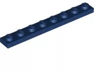 LEGO® 3460c63 - LEGO sötétkék lap 1 x 8 méretű (3460c63)
