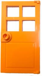 LEGO® 60623c4 - LEGO narancssárga 1 x 4 x 6 méretű, 4 osztású ajtó (60623c4)