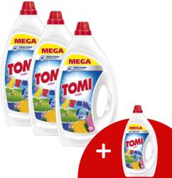 TOMI Color folyékony Mosószer 4x3, 96L - 352 mosás