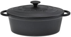 Kinghoff Vas de copt din fonta tip roaster Klausberg KH 2255, 4.5 l, Inductie, Negru (KH 2255)