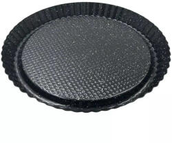 Klausberg Tava pentru tarte/prajituri Klausberg KB 7836, 28 cm, Otel, Acoperire antiaderenta, Negru (KB 7836)