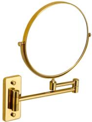 Stella kozmetikai tükör 26x32 cm kerek arany 22.01230-G (2201230G)